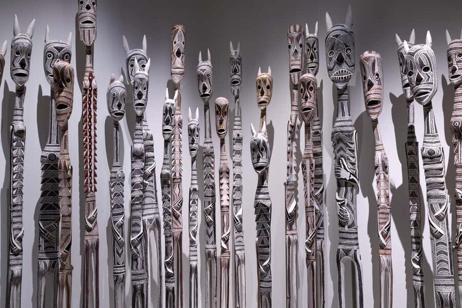 Sydney: Aboriginal Art Exhibition Ticket, Art Gallery of NSW - Art, sovereignty, and identity
