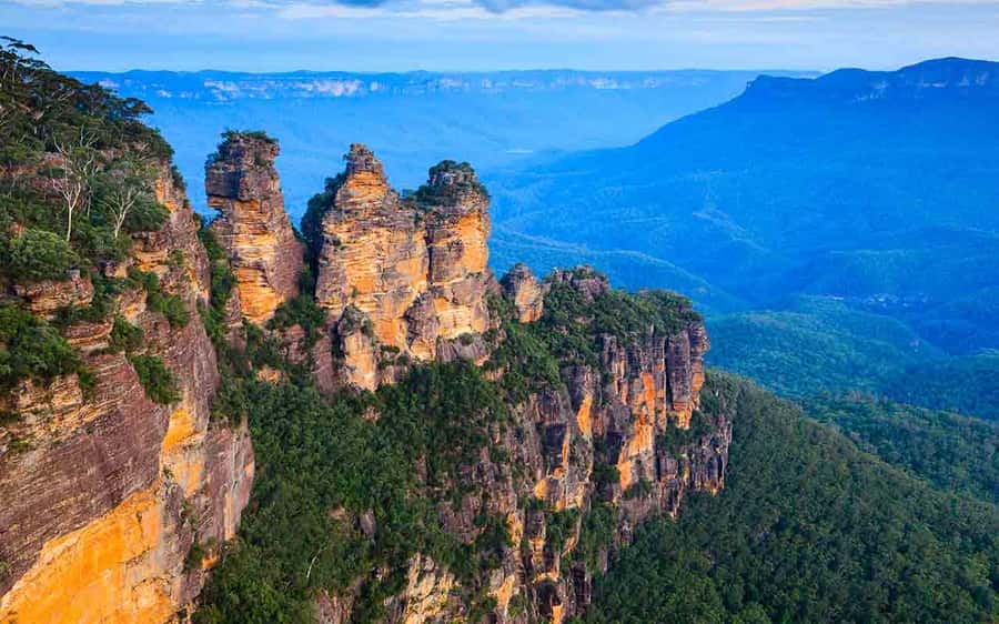 Sydney: Blue Mountains & Featherdale Wildlife Park Day Trip - Into the Blue Mountains by private vehicle