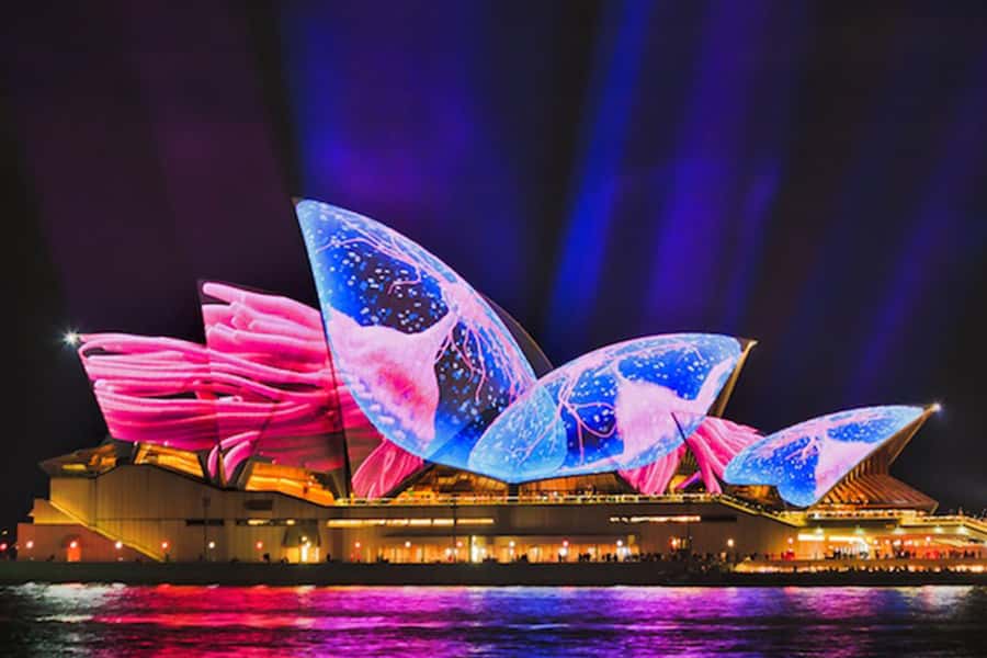 Sydney: Bring Your Own Drinks Vivid Harbour Cruise - The 90-minute route around Sydney Harbour