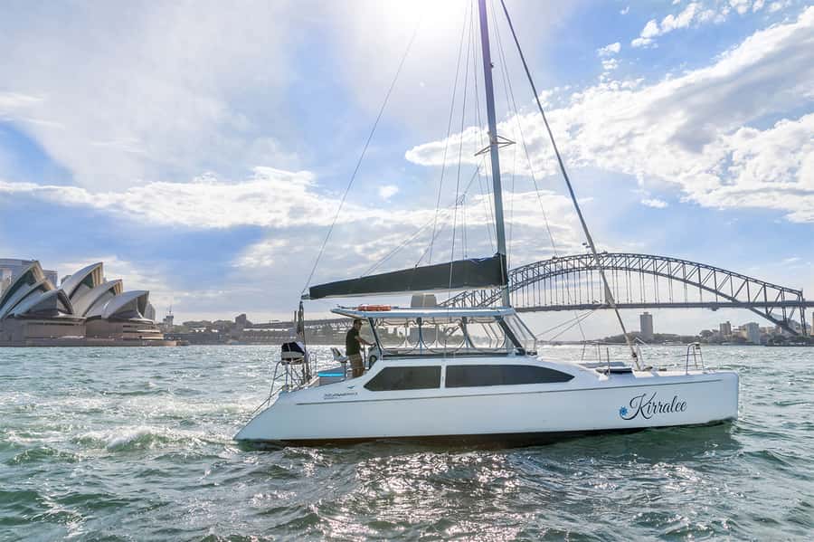 Sydney: Bring Your Own Drinks Vivid Harbour Cruise - Boarding at Pier 2, Walsh Bay