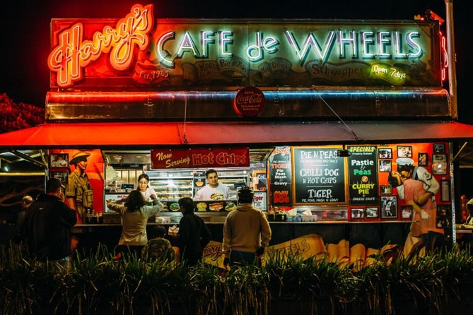 Sydney by Night | Private Luxury Night Tour | 3 Hour Tour | Includes Supper - Supper at Harry’s Cafe de Wheels