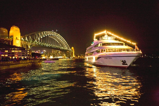 Sydney Gourmet Gold Penfolds Dinner Cruise from Darling Harbour - First drinks and canapes on the upper deck