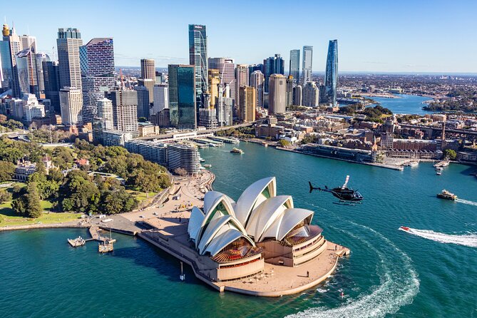 Sydney Grand Tour by Helicopter - Bondi, the eastern beaches, and Botany Bay