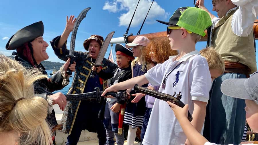 Sydney Harbor: Theatrical Pirates Cruise - Southern Swan or Soren Larsen on Sydney Harbour
