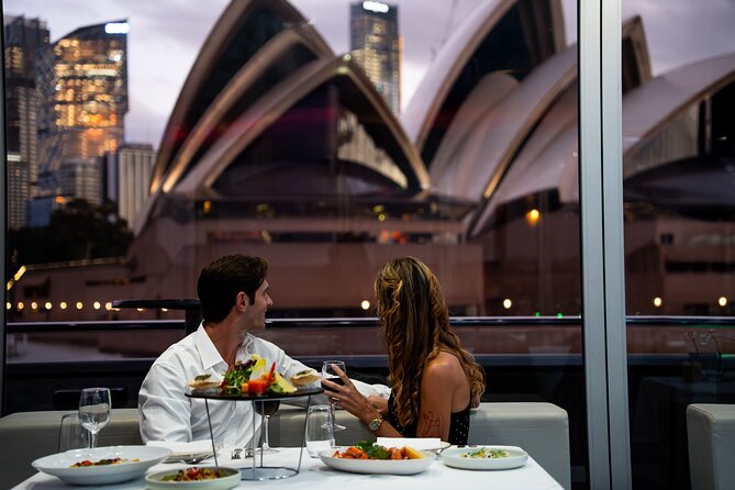 Sydney Harbour: 2h Glass Boat Dinner Cruise with Wine Pairing - What the two-hour evening schedule gives you
