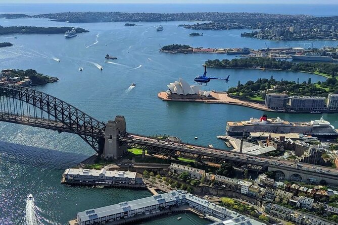 Sydney Harbour Scenic Helicopter Flight - Shared seating and the view from your seat