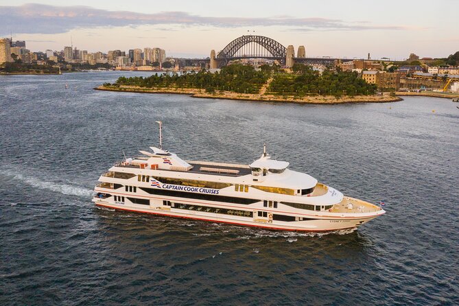 Sydney Harbour Starlight Dinner Cruise from Darling Harbour - Sydney Harbour Bridge: the visual anchor