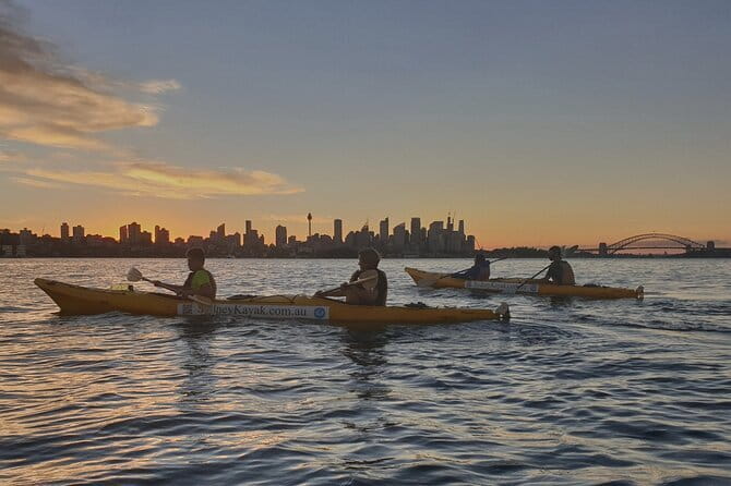 Sydney Harbour Sunset Dinner Paddle - Starting at Rose Bay with a paddle briefing