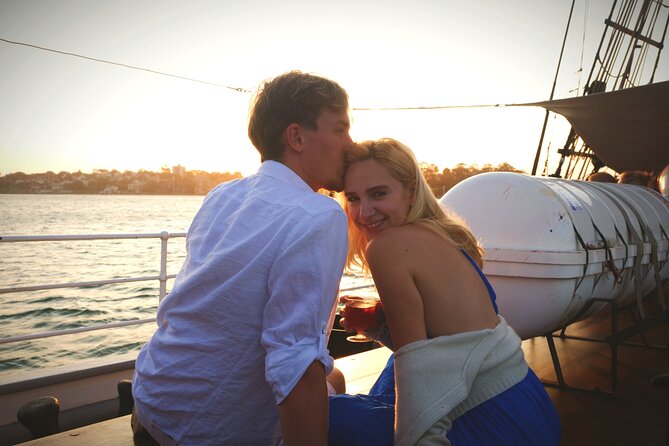 Sydney Harbour Tall Ship Wine & Canapes Evening Cruise - Music, stories, and the mood onboard