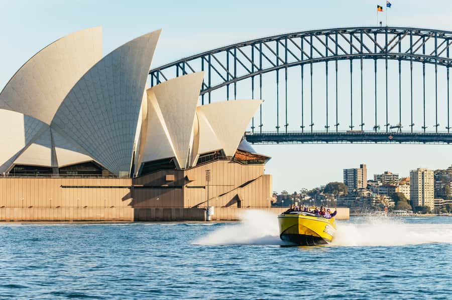 Sydney Harbour: Thunder Thrill Jet Boat Ride - The ride builds from calm to chaotic