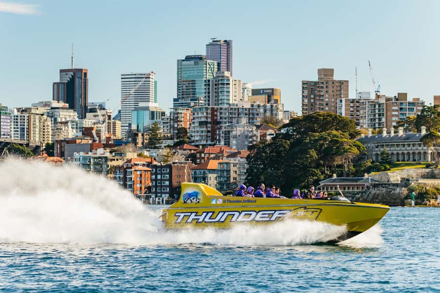 Sydney Harbour: Thunder Thrill Jet Boat Ride - Circular Quay is the starting point