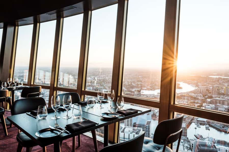 Sydney: Infinity by Mark Best Sydney Tower Dining Experience - The three-course Australian menu