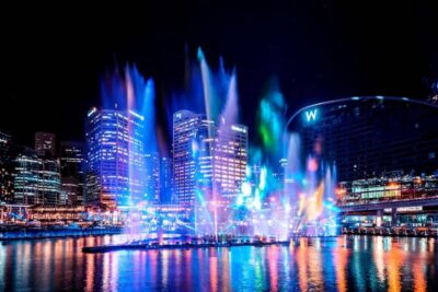 Intimate Vivid Harbour Cruise with Canapes