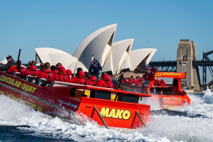 Sydney: Jet Boat Adventure Ride from Circular Quay - Racing past Sydney’s famous sights