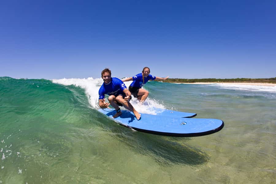 Sydney: Maroubra Surf Lesson - Starting at Maroubra Beach with a soft board