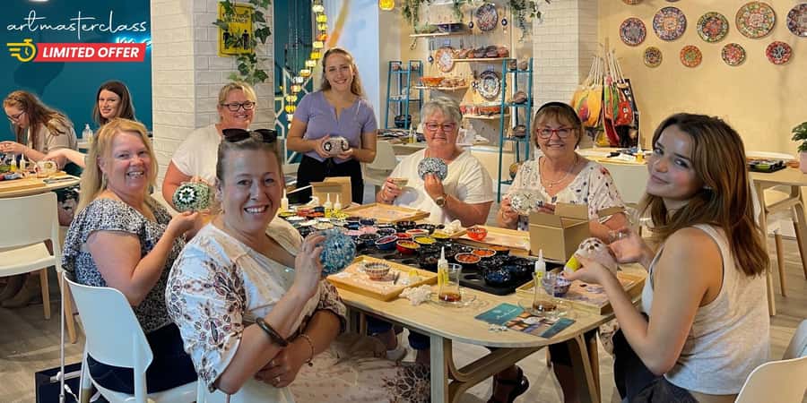 Sydney: Mosaic Art Classes - Turkish Lamp Workshop - A Relaxed Pace, With Room for Concentration