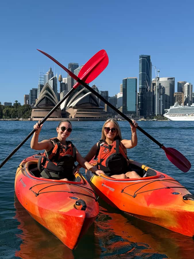 Sydney: Opera House and Harbour Guided Kayak Tour - The safety briefing and first paddle
