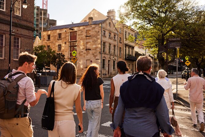 Sydney Origin Story Walk in The Rocks - The darker turn at Suez Canal