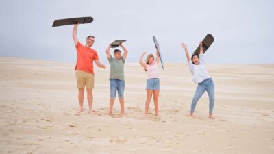 Port Stephens Dolphin Cruise & Sandboarding Day Trip