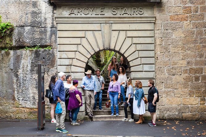 Sydney Shore Excursion: The Original Guided Walking Tour of The Rocks - Hearing the commentary and choosing your position