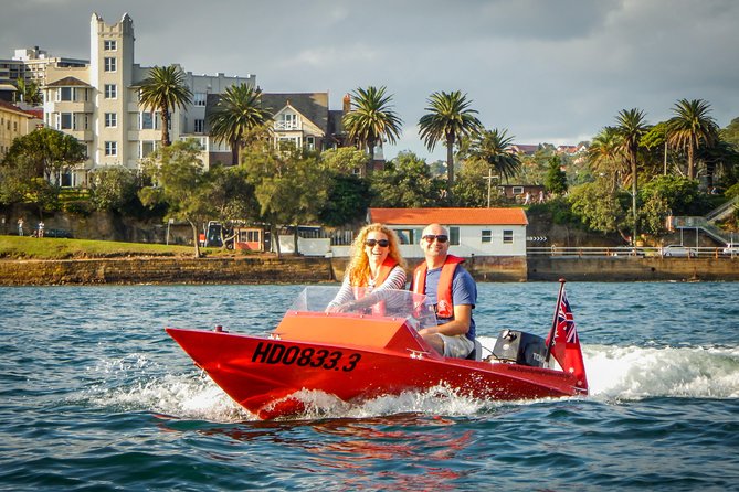 Sydney Speed Boat Adventure Harbour Tour - Rose Bay Beach and the open water