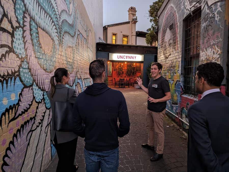 Sydney: Street Art & Small Bar Tour with Complimentary Drink - Saturday around Redfern and Chippendale