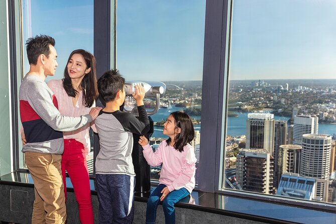 Sydney Tower Eye Ticket - Walking the 360-degree viewing platform