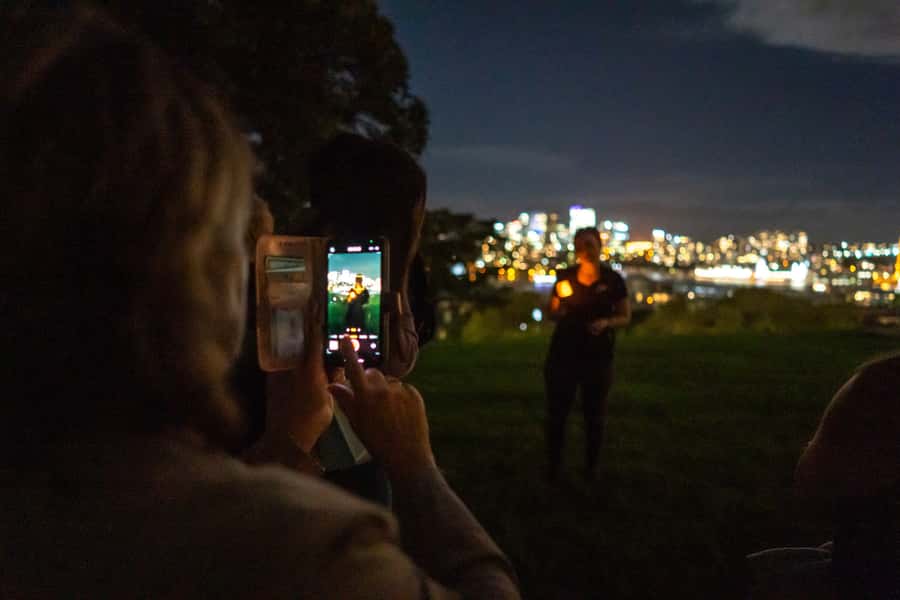 Sydney: True Crime Tour - Harbor views and photo stops soften the grim subject