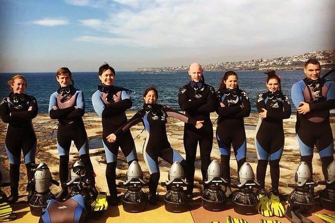 sydney underwater scooter tours - Learning the basics before using the scooter