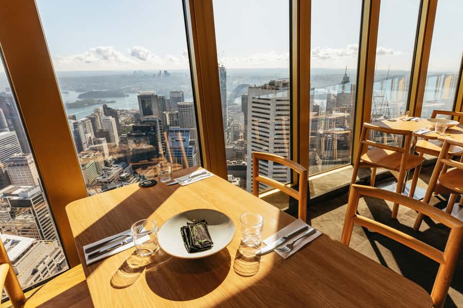 Sydney: Unlimited Skyfeast at Sydney Tower - Save room for the dessert and cheese counters