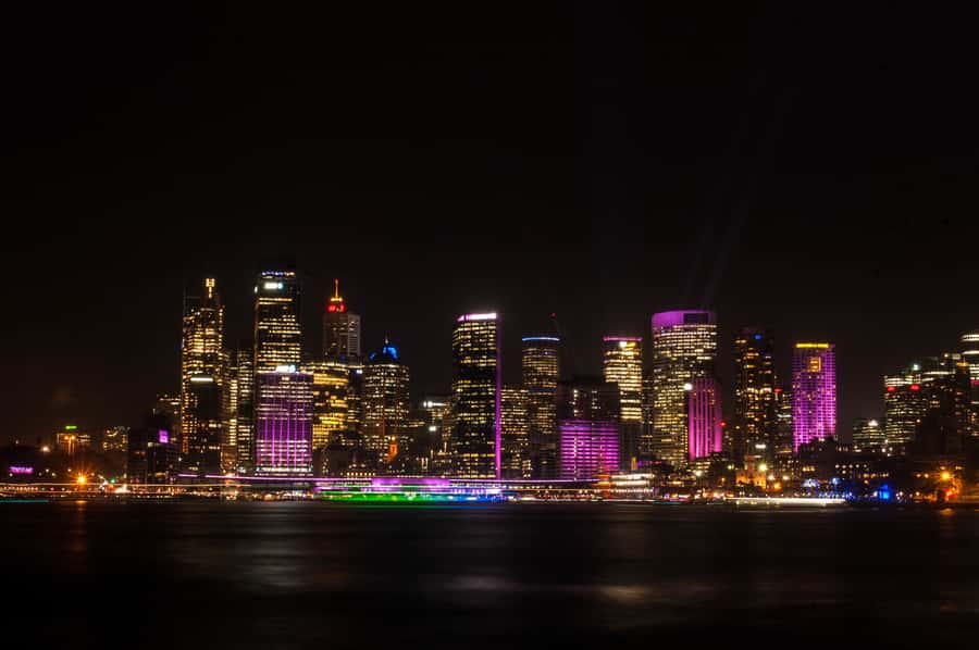 Sydney: Vivid Festival of Light Harbor Cruise with Dinner - Is $38 good value for a Sydney festival night?