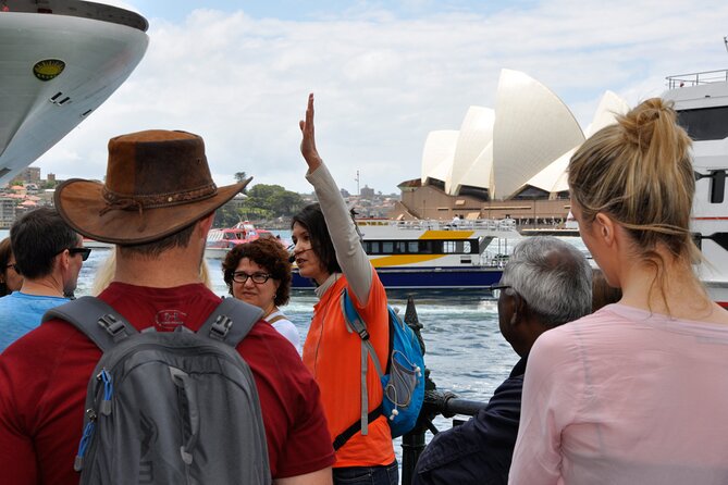 Sydney Walking Tour including The Rocks (small group) - The harbour finish at Campbells Cove