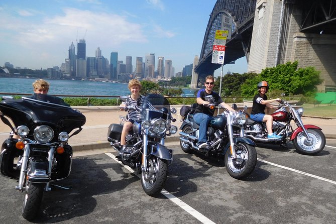 The 3 Bridges Harley Tour - see the main iconic bridges of Sydney on a Harley - Key points to know before booking