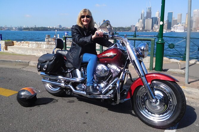 The 3 Bridges Harley Tour - see the main iconic bridges of Sydney on a Harley - The final crossing, Anzac Bridge