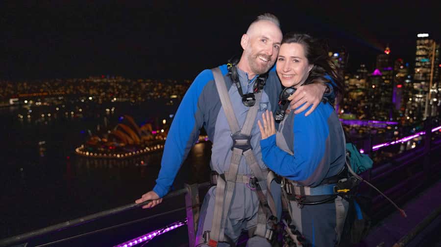 The Vivid Sydney BridgeClimb - Starting at 3 Cumberland Street in The Rocks