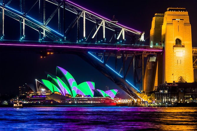Vivid 90-Minute Sydney Harbour Catamaran Cruise with BYO Drinks - Starting at Pier 2 in Walsh Bay