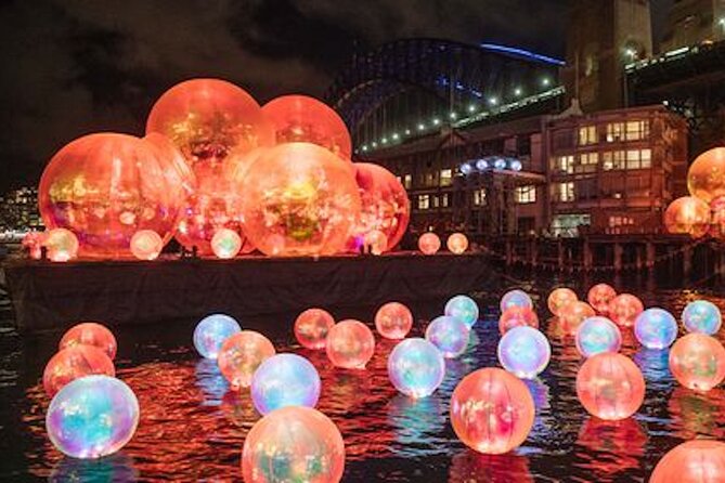 Vivid 90-Minute Sydney Harbour Intimate Catamaran Cruise with Canapes - The Opera House: the headline moment