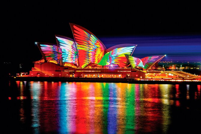 Vivid 90-Minute Sydney Harbour Intimate Catamaran Cruise with Canapes - Heaven, the multi-level catamaran