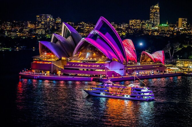 Vivid Sydney Lights and Fireworks Sightseeing Cruise - Key points to know before you book